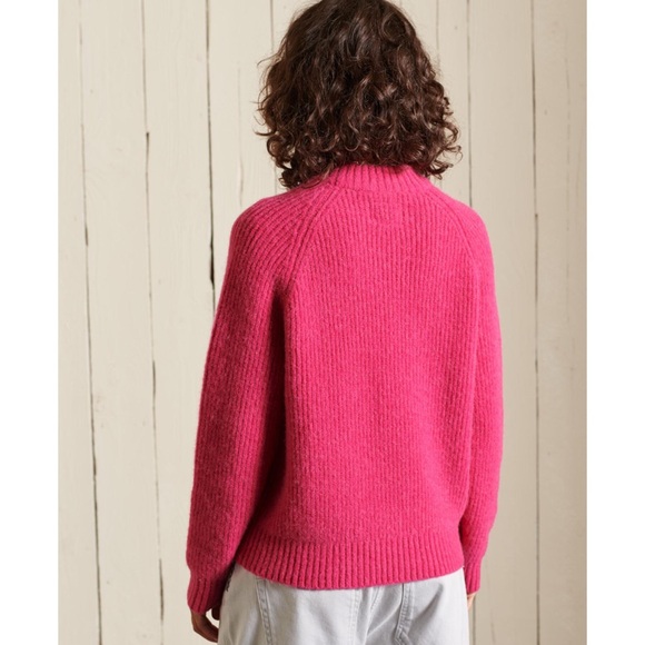 NWOT DOROTHEE SCHUMACHER
Heavenly Touch Cashmere Sweater in Intense Fuchsia XS - Picture 5 of 16